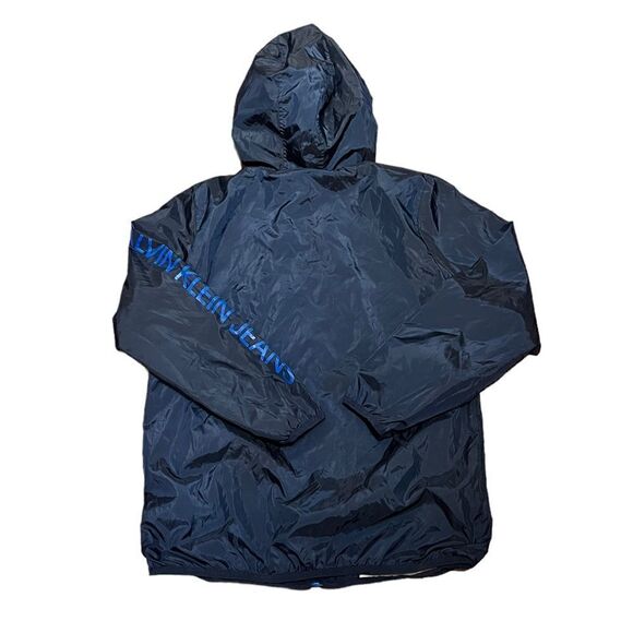 Calvin Klein Jeans Blue Lightweight Jacket, Size YL, EUC - Picture 2 of 7